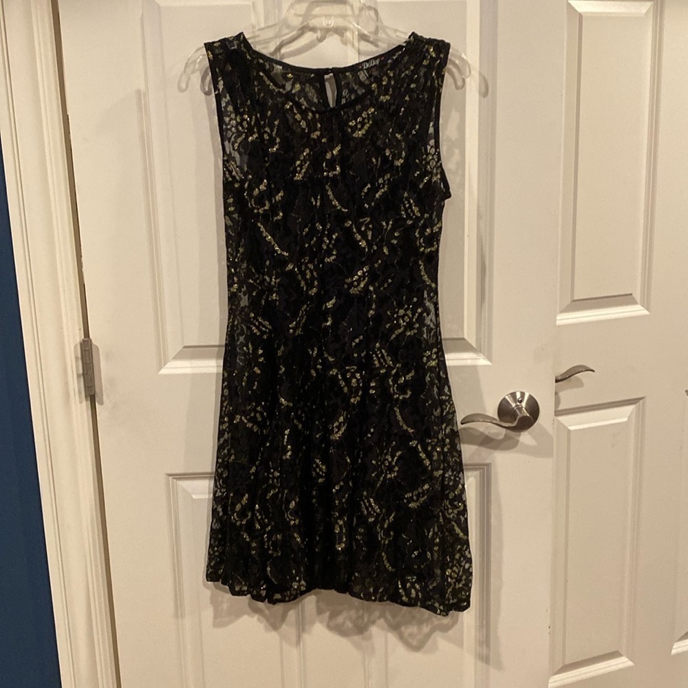 BeBop Large Black and gold  dress - New with tags